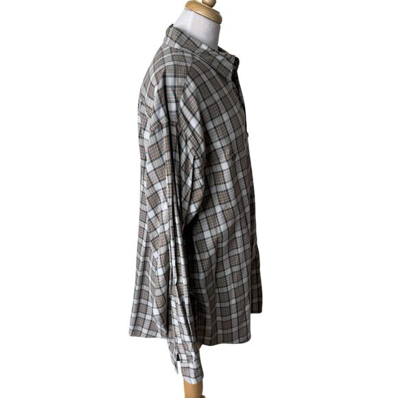 PATAGONIA Men's Plaid Button Up 100% Cotton Large - Picture 8 of 8